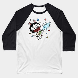 The Hard Life by Hozo - KakaoTalk Friend (Poppin' Bottles) Baseball T-Shirt